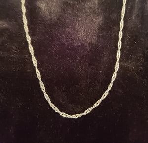 20 Inch Silver Chain